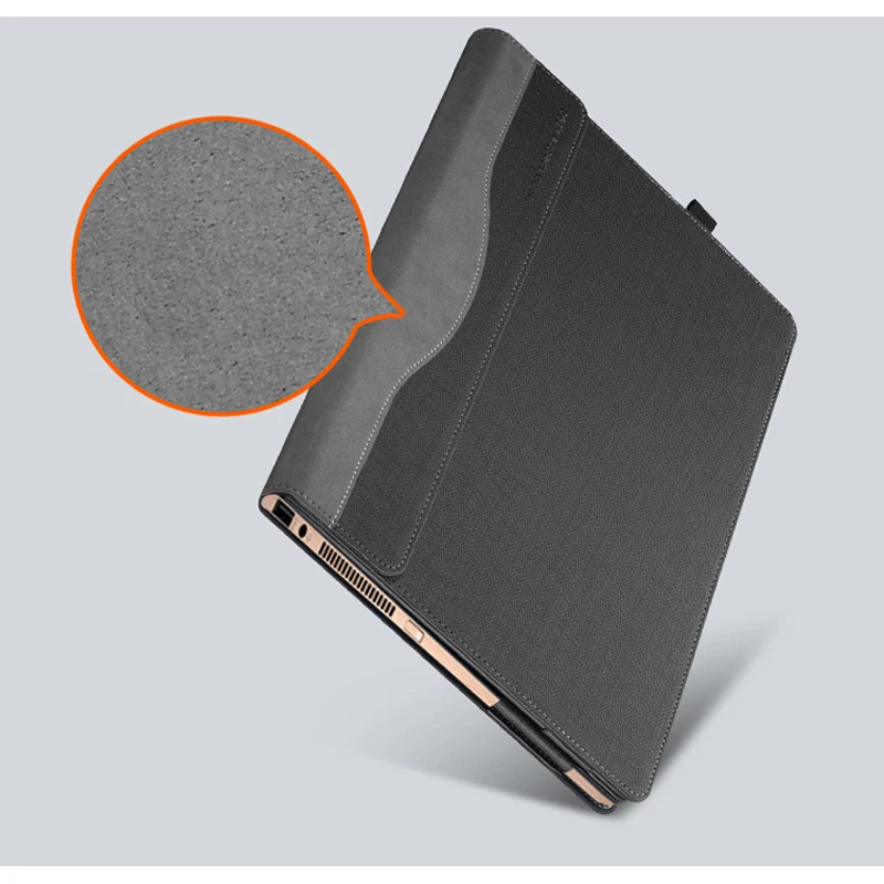 Из искусственной кожи съемный чехол Folio Stand Жесткий Чехол для ноутбука HP Spectre x360 13 3