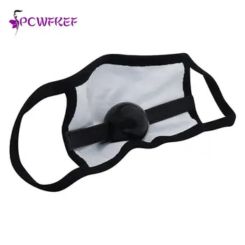 Silicone Gag In Mouth Bondage Equipment Bdsm/Funny Sex Toy For Couples/Women Sex/Erotic Mask Face Mouth Masks Adult Game 4