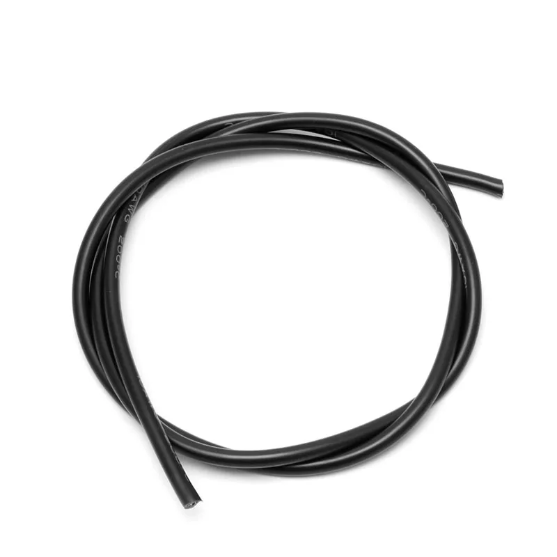 22AWG Калибр силиконовый гибкий провод многожильный V# медные кабели 5 м для RC черный красный 72XC