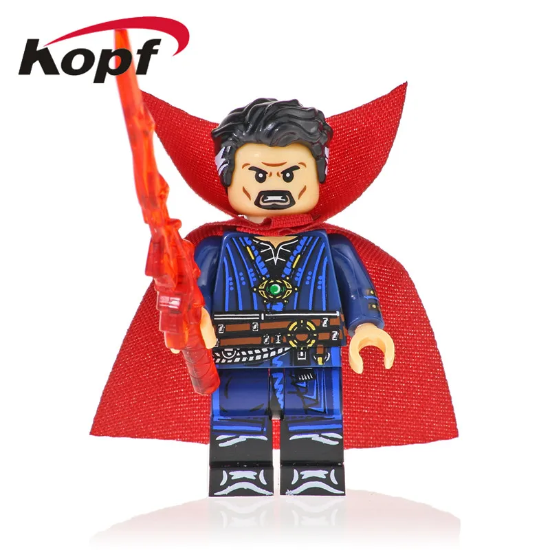 

Building Blocks Avengers 4 Endgame Super Heroes Doctor Strange Thor Captain American Figures Learning Toys For Children XH 1244