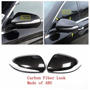 

Yimaautotrims Fit For Mercedes-Benz E CLASS W213 2016 - 2020 Carbon Fiber Look Car Rearview Mirror Shell Decoration Cover Trim