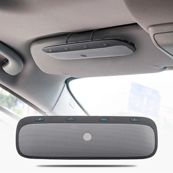 

BORUiT Sun visor Multipoint Wireless Bluetooth Handsfree Calling Car Kit Speakerphone Audio Music Speaker For Smartphones