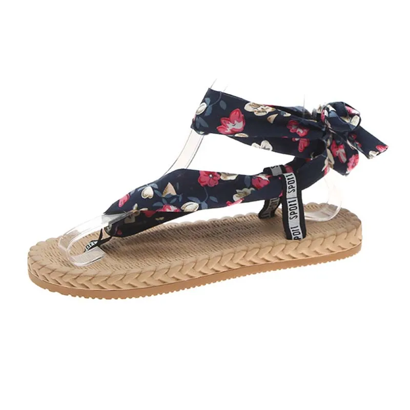 cloth gladiator sandals