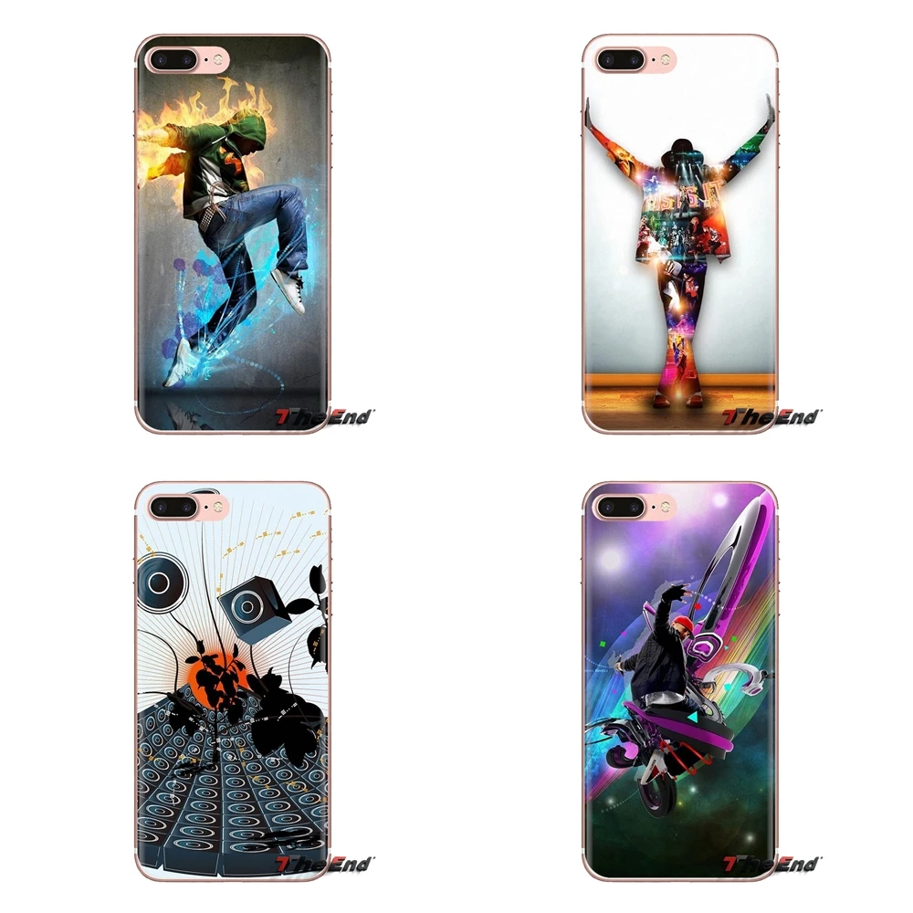 Transparent Soft Cases Covers dance For Sony Xperia Z Z1 Z2 Z3 Z5 compact M2 M4 M5 E3 T3 XA Aqua LG G4 G5 G3 G2 Mini |