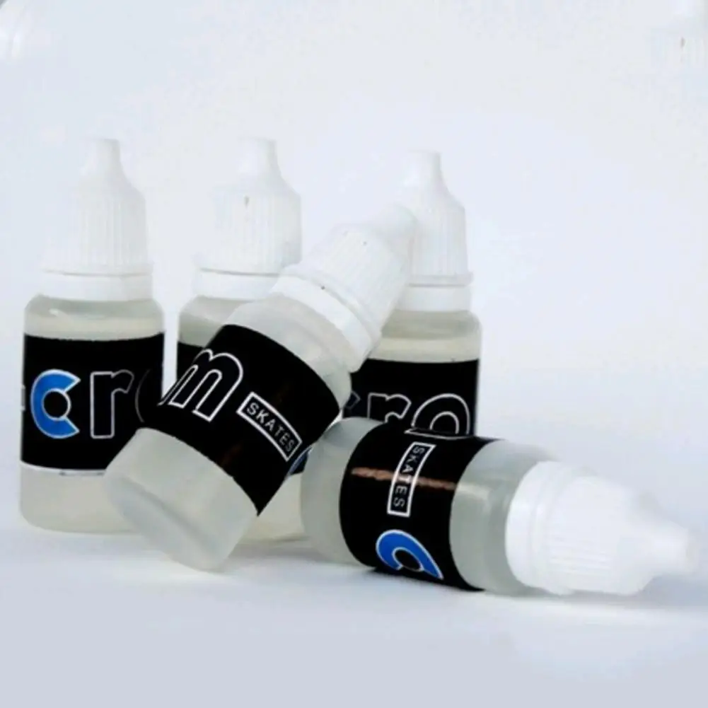 1 Bottle 10ml High Quality Low Viscosity Lubricant Bearing Lubricating Oil For Roller Skate Drift Board Skateboard Portable