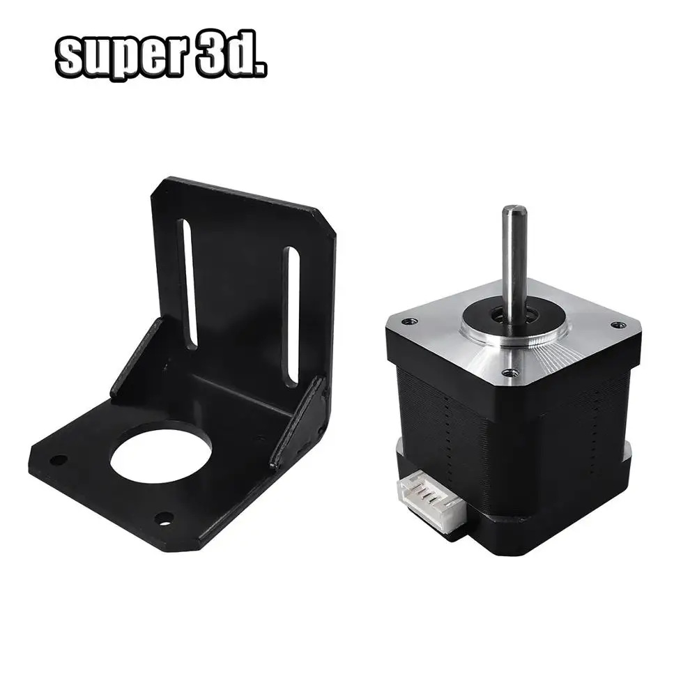 3d принтер MK8 улучшенная версия алюминиевый Боуден дистанционный экструдер комплект с 40 мм высота двигателя 1,75 мм Fliament Левая или правая рука