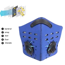 Anti Dust Mask Half Face Mask Safety Breathing Mask Cycling Half Face Mask Respirator Activated Anti Cold Sports Mask for Sport