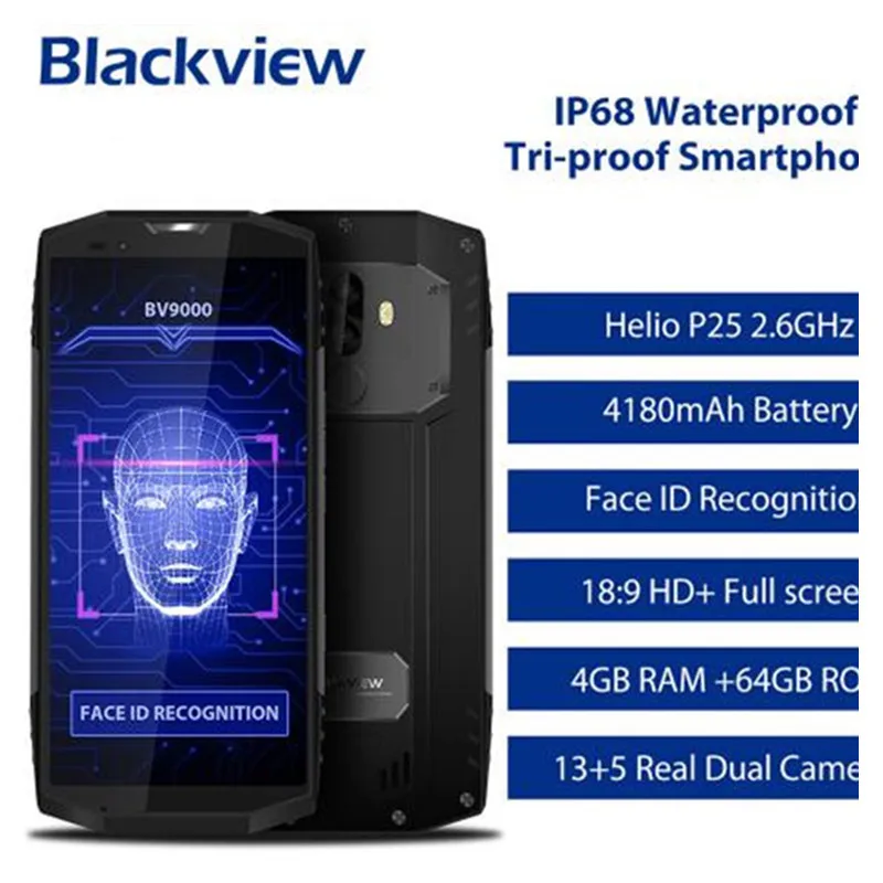 (24 часа доставка) оригинальный Blackview BV9000 Pro 4 аппарат не привязан к оператору