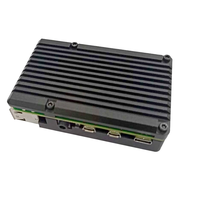 Подходит для Raspberry Pi 4 металлический корпус Защитная коробка корпус алюминиевый сплав