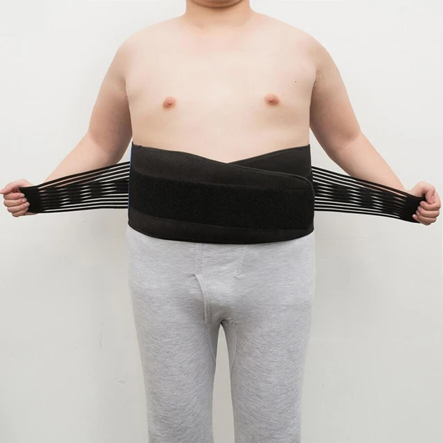 Big Size 5XL 6XL Lower Back Support Brace Male Waist Back Posture Corrector Female Waist Support Belt Prevent Slouching Back 2