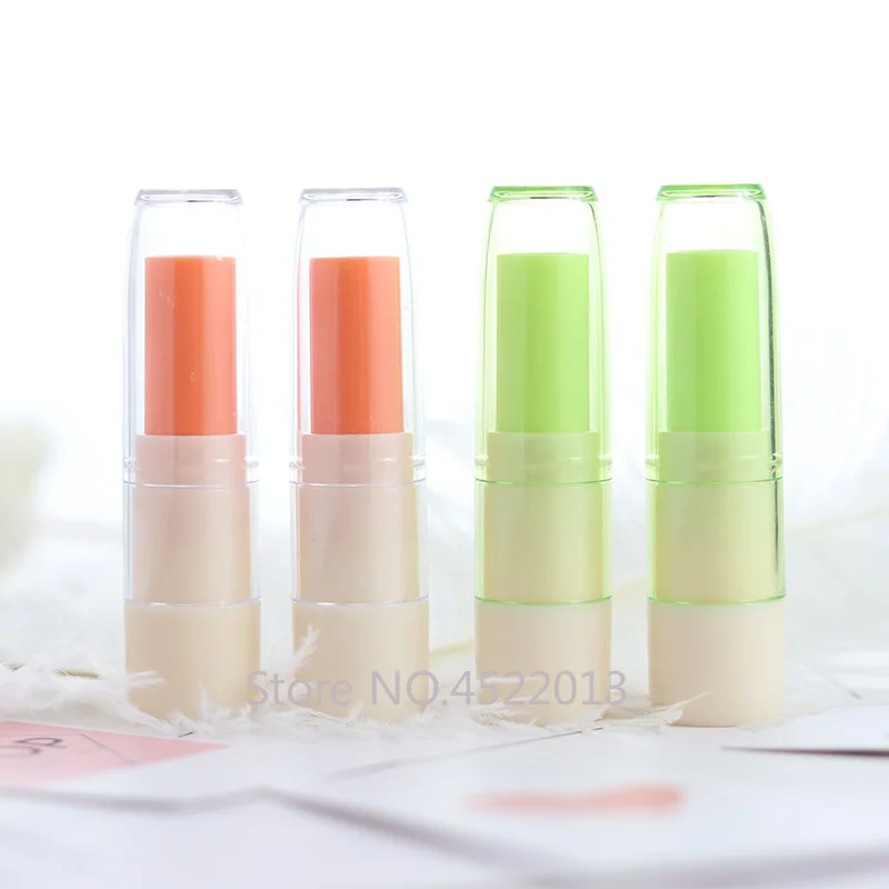 4.8G 50pcs/lot Empty Lip Balm Bottle DIY Plastic Green Rouge Sub Package Orange Cosmetic Lipstick Tube Makeup Tool | Красота и