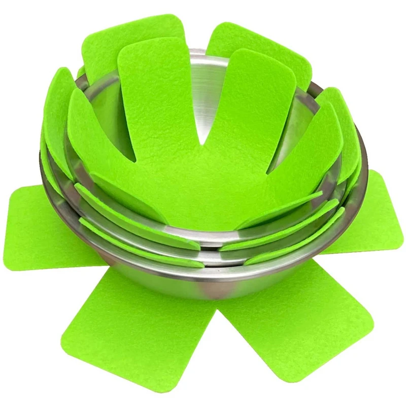 Protectores de sartenes para ollas, telas no tejidas para evitar que las almohadillas protegen los arañazos, divisor de utensilios de cocina, superficies separadas, 3 uds.