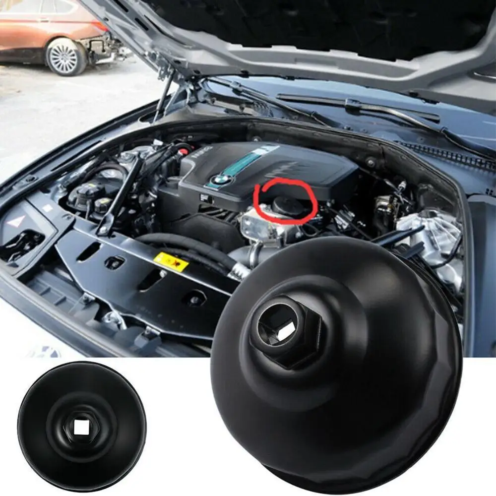 

86mm Oil Wrench 16 Flutes End Socket Square Drive Cap Remover Tool Mini Auto Car Repair Tools For Car Oil Wrench