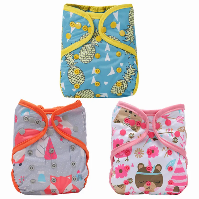 

[simfamily]3Pcs Reusable Washable Waterproof Diacover Cover For 3-36 Month And 3-15Kgs Baby