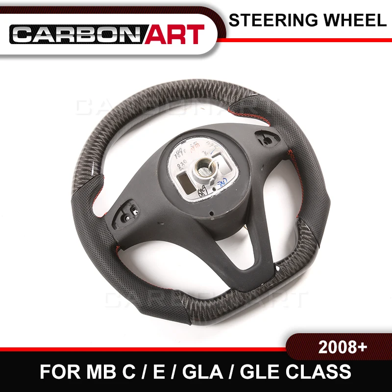 Светодиодный руль для гонок, светодиодный, углеродное волокно для mercedes c class W204 CLA class W117 E class W212 GLE class W166 W292