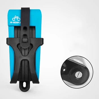 

130mm Bike Lock Chain Folding Hamburg Alloy Bicycle Locks Anti -Theft Safety