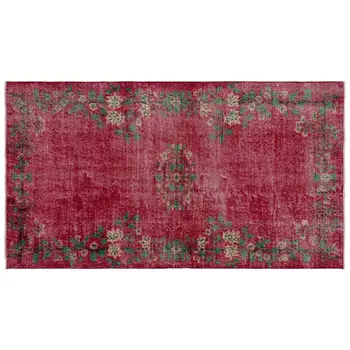 

Handmade Natural Vintage Turkish Area Rug 117x207 Cm-3'10''X6'9''