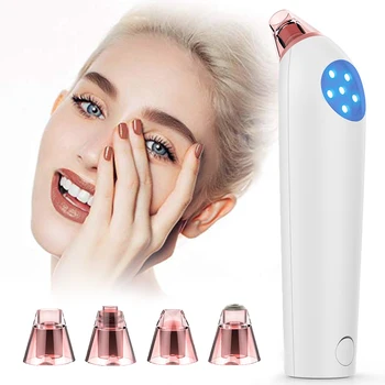 

Blackhead Remover Nose Vacuum Suction Tool Facial Diamond Dermabrasion Device T Zone Pore Vacuum Acne Pimple Removal Face Clean