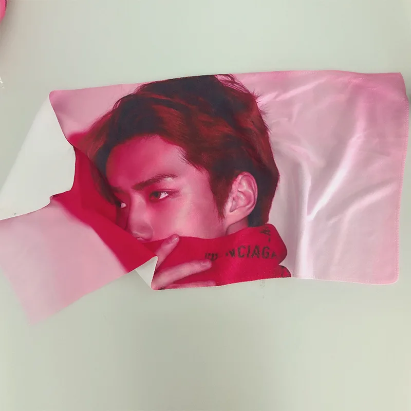 SEHUN Kpop EXO банное полотенце EXO мягкое впитывающее полотенце BAEKHYUN KAI SEHUN CHANYEOL полотенце для лица K-pop EXO Fans подарки, Прямая поставка - Цвет: SEHUN