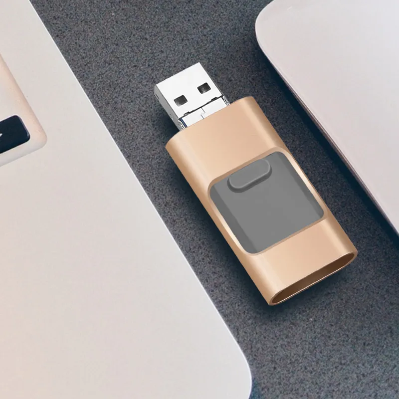 Флэш накопитель USB для iPhone X / 8/7/7 Plus 6 6s 5 SE ipad OTG Pen Drive HD Picture Stick 16 ГБ 32 64 128 Плюс DIY