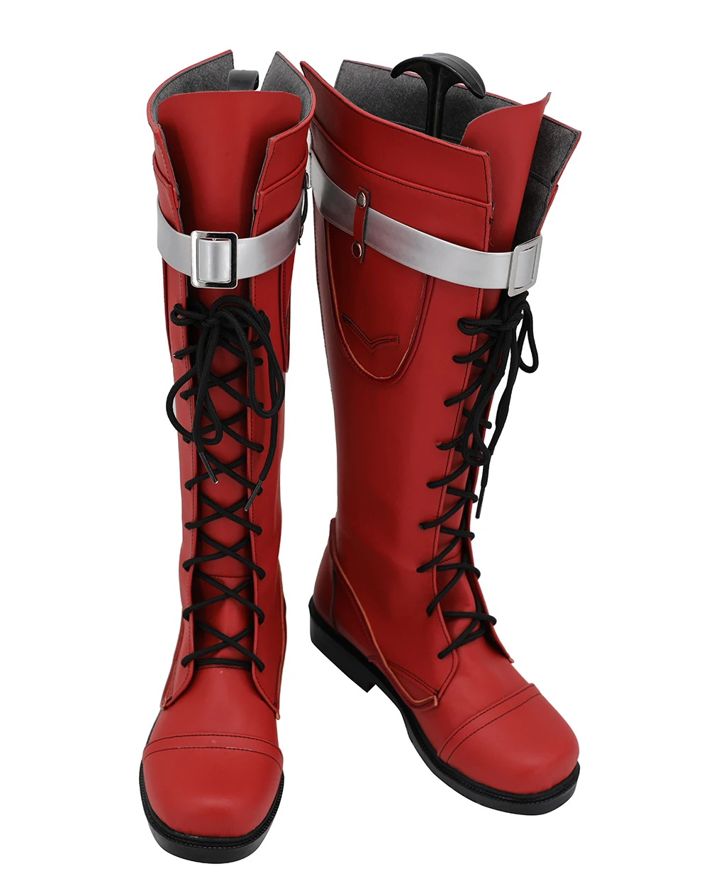 Boku no Hero Academia Ochaco Uraraka Cosplay Boots Red Shoes My Hero Academia Uravity Customized Boots (3)
