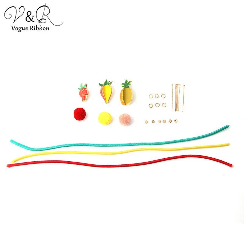 

Newest Diy Handmade Jewelry Making Fruit Charms Pendants Hair Band Accessories Components Decoration Fashion Accessories Gifts