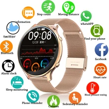 2022 kobiety inteligentny zegarek prognoza pogody w czasie rzeczywistym aktywny Tracker pulsometr sport panie inteligentny zegarek mężczyźni dla Xiaomi tanie i dobre opinie zodvboz CN (pochodzenie) Android Na nadgarstek Zgodna ze wszystkimi 128 MB Krokomierz Rejestrator aktywności fizycznej
