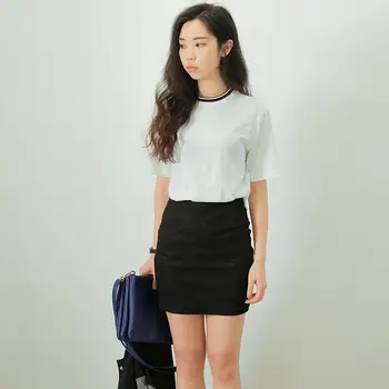 

2020 Women Short khaki Sleeve Shirt Top Garment