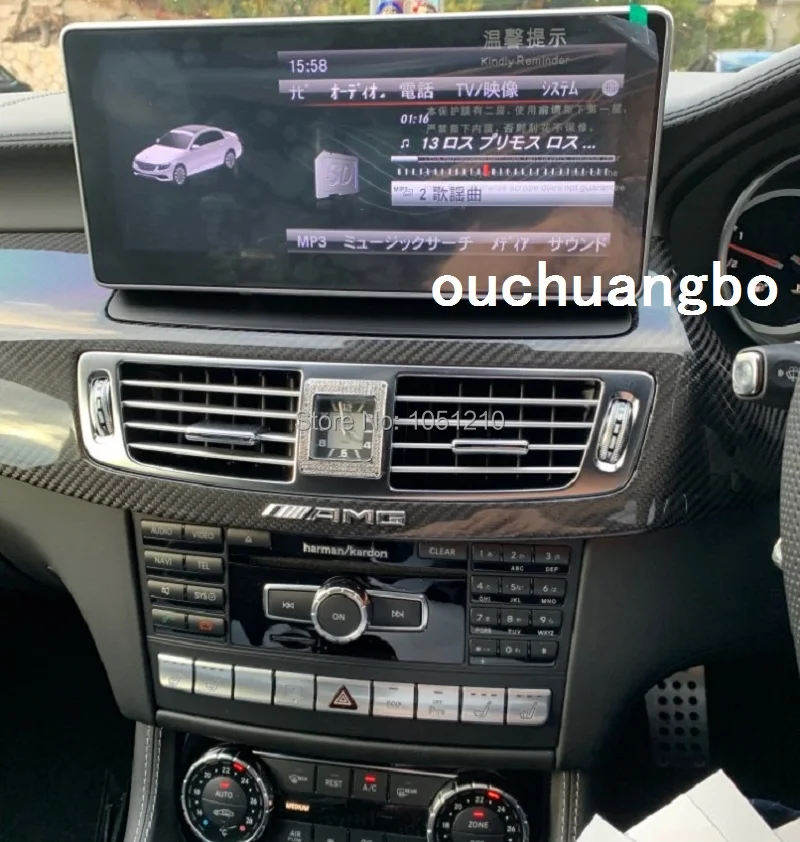 Ouchuangbo Авто Радио Стерео gps регистратор для Mercedes Benz CLS 250 260 300 320 350 400 550 W218 с оперативной памятью 4 Гб+ 64 ГБ Android 9,0