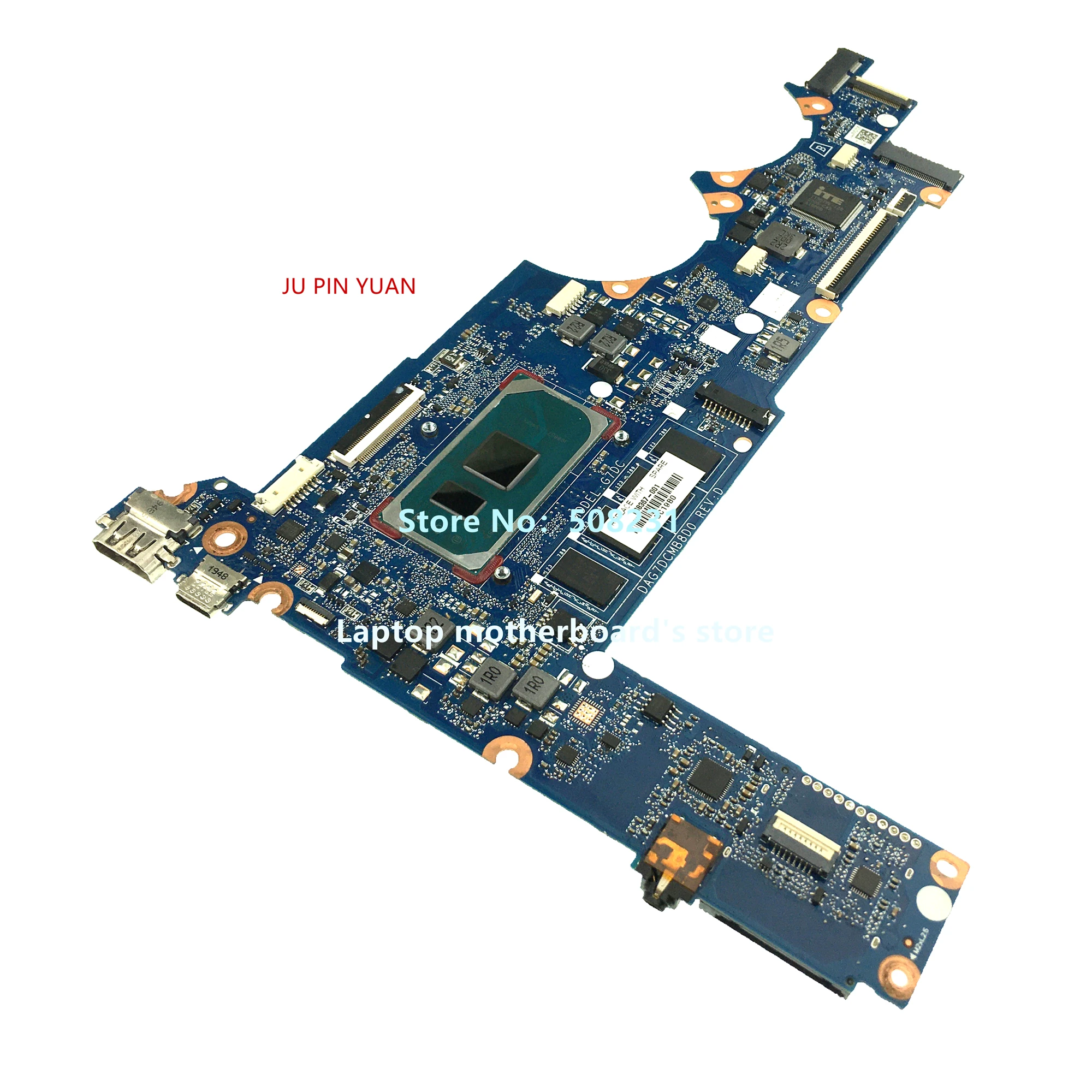 

L68367-601 L68367-001 For HP Pavilion 13-AN Laptop Motherboard DAG7DCMB8D0 G7D With SRGKL I5-1035G1 CPU 8GB RAM Fully Tested