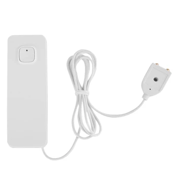 

ABHU-Chargeable Smart WIFI Water Leakage Sensor Alarm Home Security System for Tuya Smart Life IFTTT APP Control Independent Ove