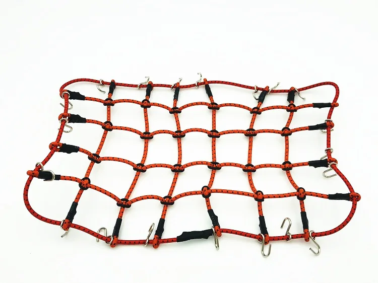 

1:10 1:8 Climbing Car Roof Elastic Luggage Net D90 SCX10 90046 TRX-4 KM2
