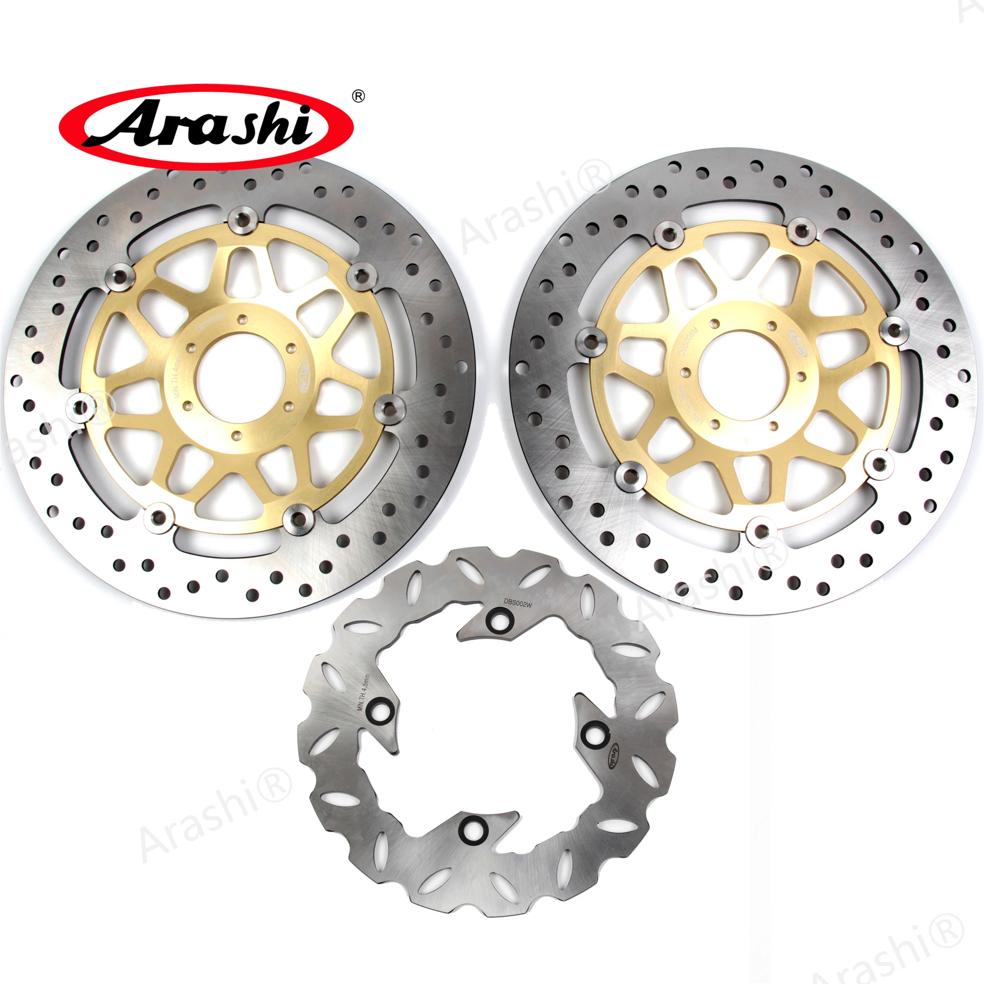 Arashi 1 комплект для HONDA VTR F fiрестоm 1000 1997 1998 1999 2000 2001 2002 2003 2004-2007 передний тормозной