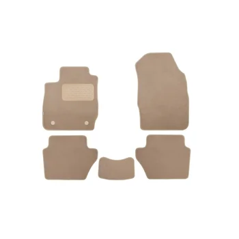 

Floor mats Klever premium Ford Fiesta 3D 2008-2012, HB. 5 PCs (T