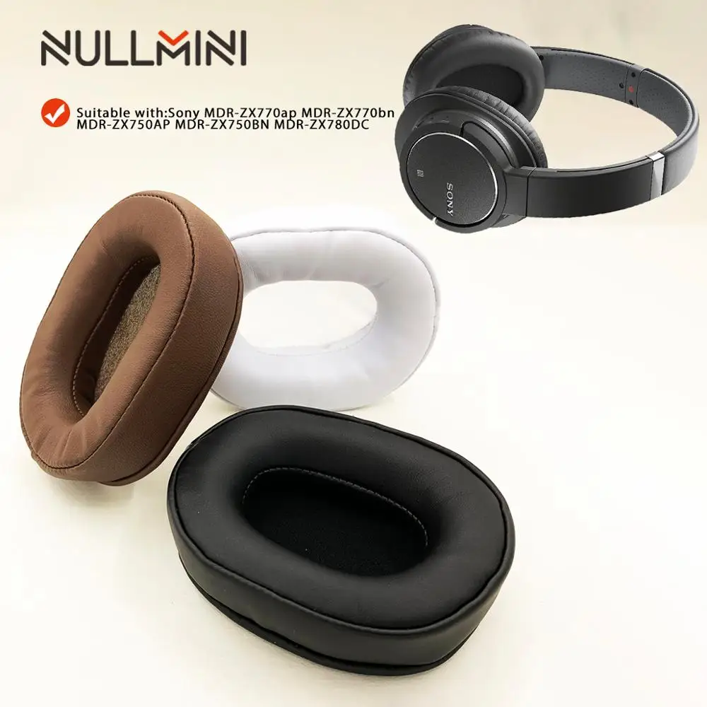 NullMini запасные амбушюры для Sony MDR ZX770ap ZX770bn ZX750AP ZX750BN ZX780DC наушники Earmuff