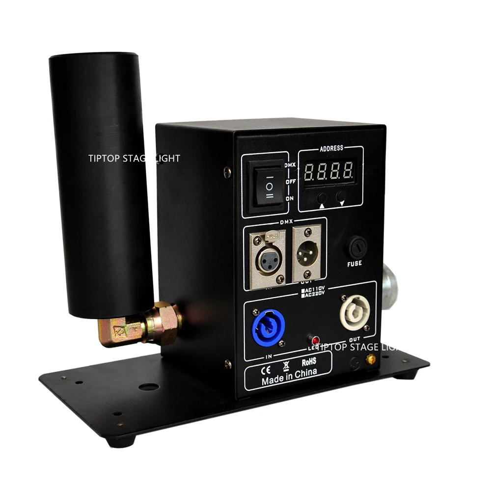 US $580.00 Freeshipping 4XLOT Single Head Cryo Co2 Jet Blaster DMX 512 200W DMXManual Cooling Down Dancing Floors CO2 CRYO Plume 100V220V