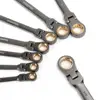 WORKPRO 8PC Wrenches Flex-head Ratcheting Combination Wrench Set Metric/SAE Home Repair Tools ► Photo 3/6