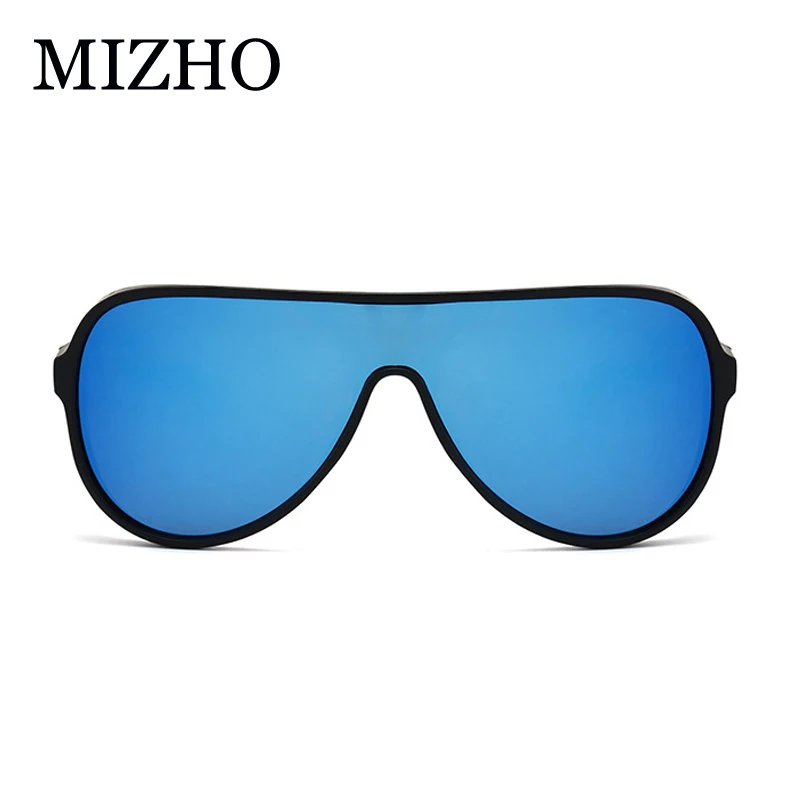 Солнцезащитные очки MIZHO с эффектом минус-отражения, очки пилота, унисекс, Tony Star, мужские, стимпанк, дизайнерские, панк, солнцезащитные очки, женские, Mirro
