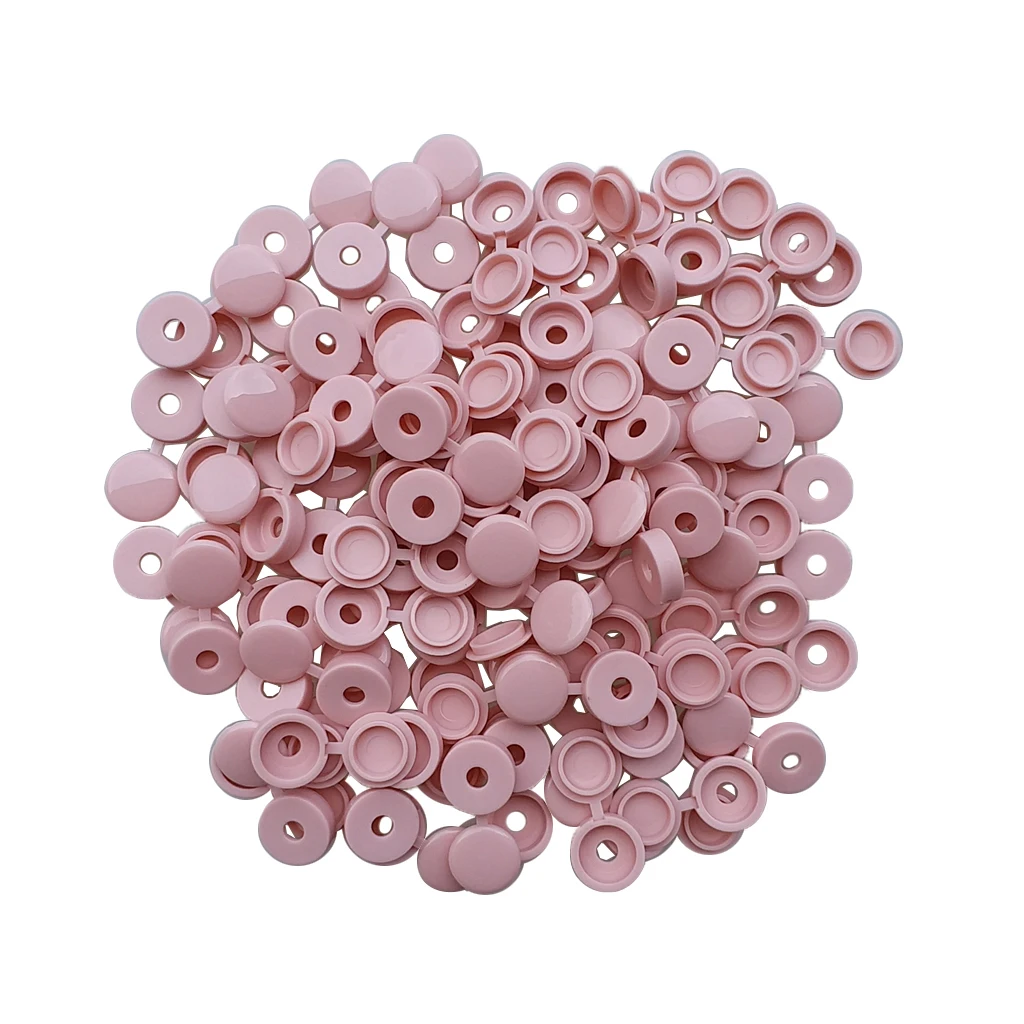 100Pcs/Set Hinged Screw Cover Cap for Car Home Furniture Decor
