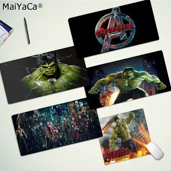 

MaiYaCa New Design Avengers Hulk Locking Edge Mouse Pad Game Free Shipping Large Mouse Pad Keyboards Mat