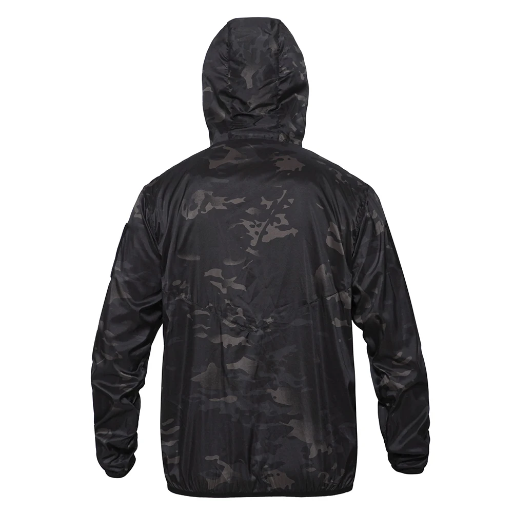 Уличная тактическая ветрозащитная тактическая камуфляжная одежда с капюшоном для кожи водонепроницаемая одежда для кожи Военная куртка для мужчин