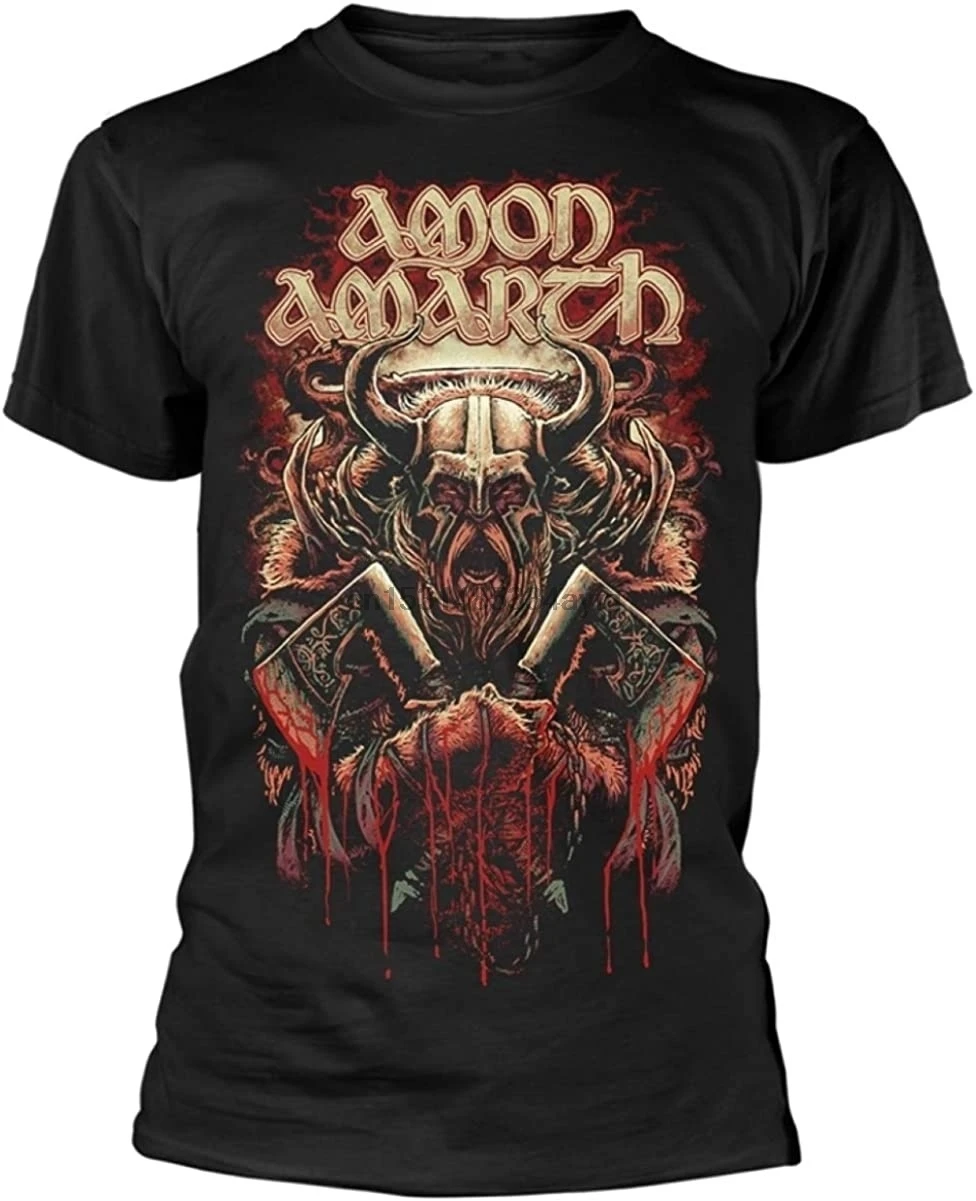 Amon Amarth ɿight '(черная) Футболка | Мужская одежда