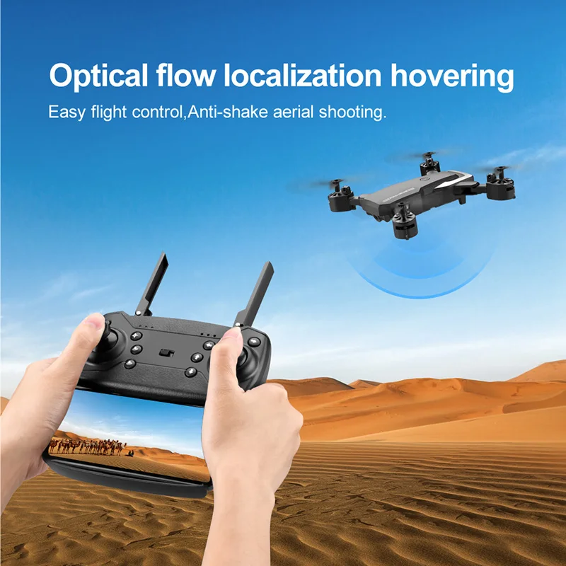 RC Drone 4K HD Aerial Camera Quadcopter Optical Flow Positioning New RC Drone Dual Camera WIFI FPV Headless Mode Helicopter Dron
