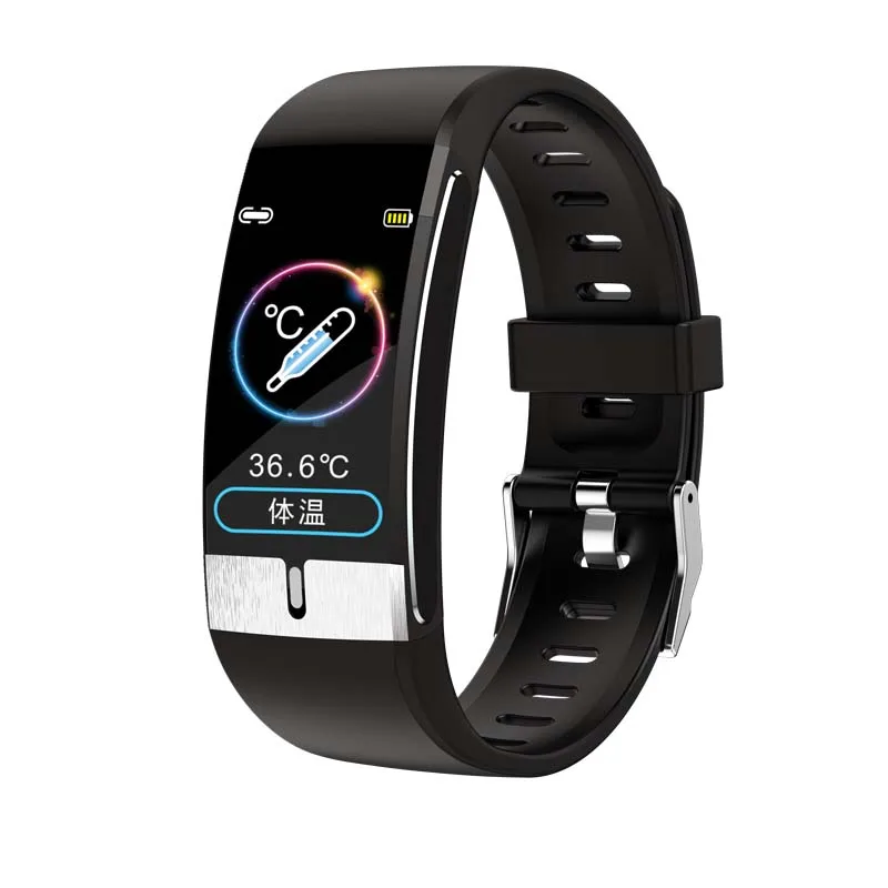 2020 NEW E66 Smart Watch ECG PPG Wristband Temperature Measurement Heart Rate Blood Pressure Oxygen Health Bracelet Band | Электроника
