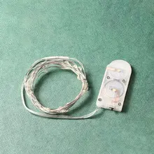 Светодиодный светильник-перо на батарейках, светодиодный, украшение для рождественской гирлянды, новогодняя, Свадебная