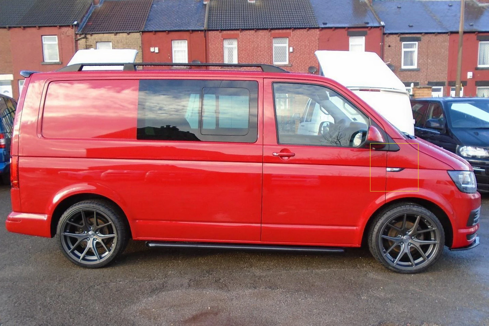Для VW T6 Transporter Caravelle-up Светодиодный Боковой индикатор ретранслятор сигнальный светильник