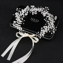 Модная Цветочная повязка на голову для женщин, имитация большого головного убора, ювелирные изделия, праздничный свадебный подарок