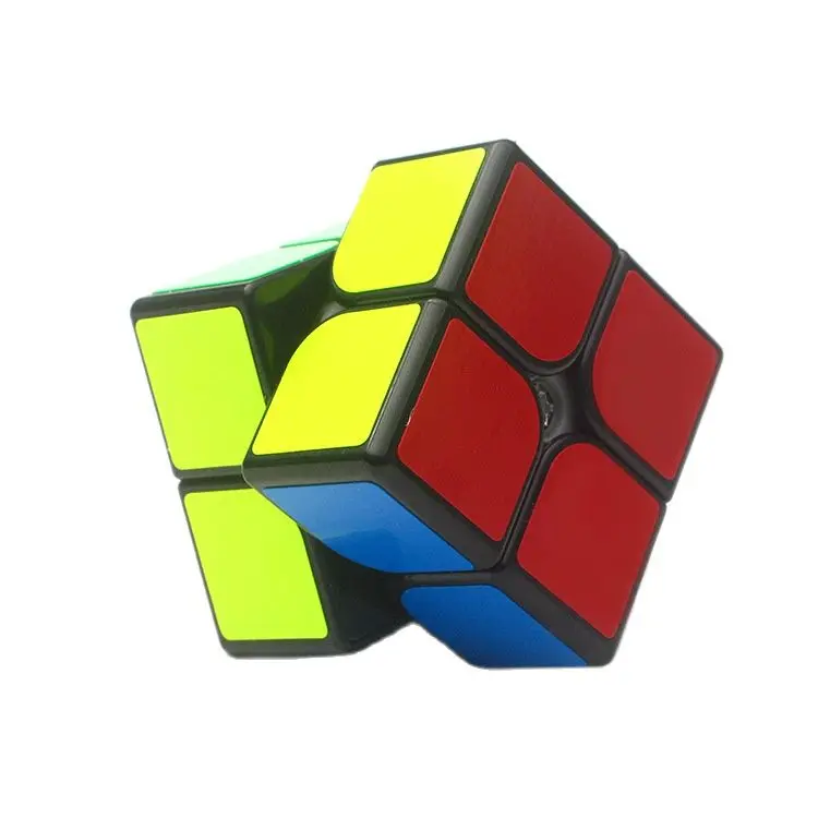 Новый оригинальный YJ GuanPo 2x2x2 plus версии куб магический пазл черный