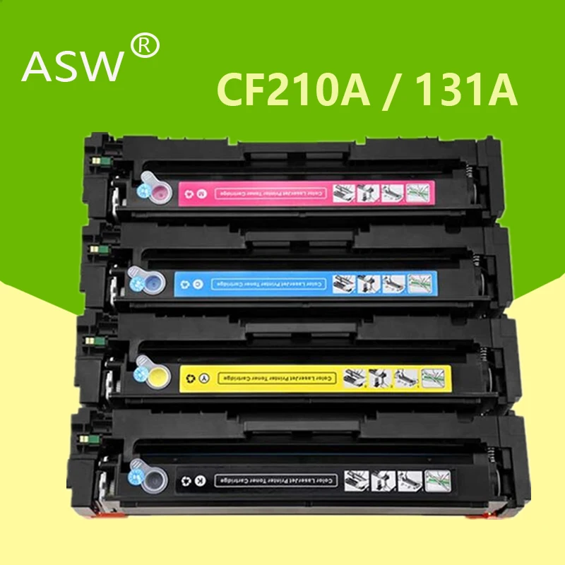 ASW совместимый тонер-картридж 131A CF210A 210A CF211A CF212A CF213A для HP LJ PRO 200 M251n/M251nw200 MFP M276n/M276nw |