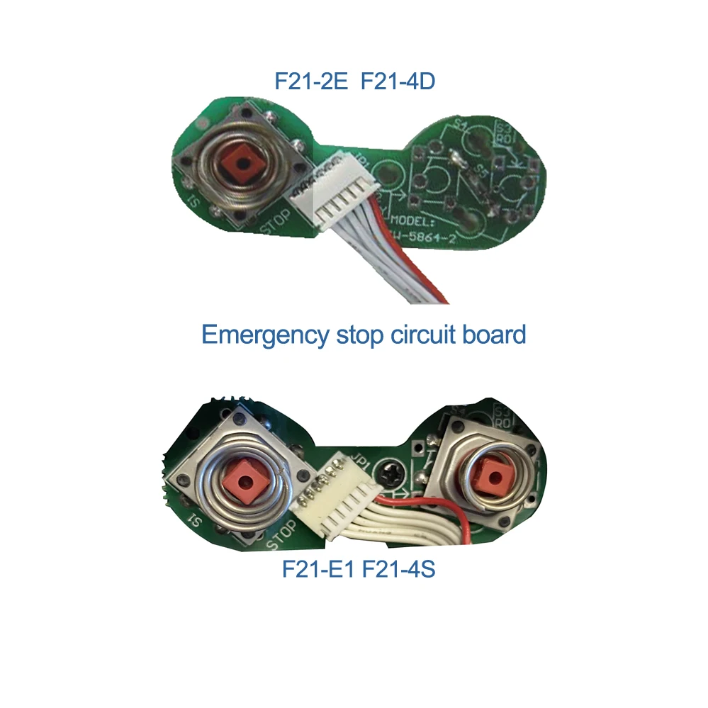 Telecontrol  industrial radio wireless remote control transmitter emergency stop circuit board for repair maintance